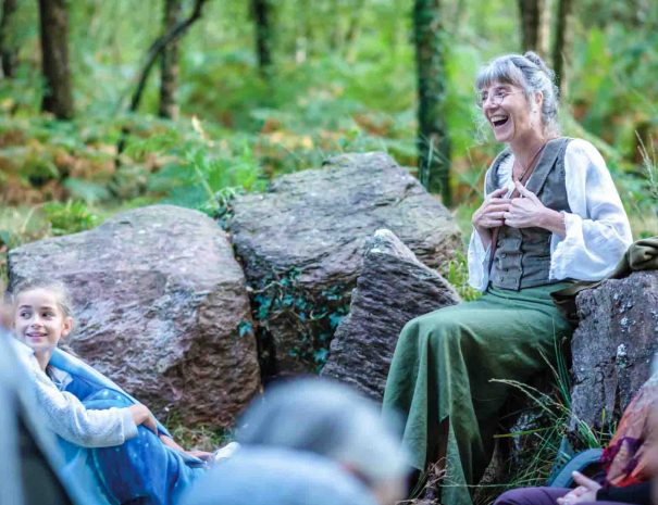 Balade contee broceliande pendant des vacances