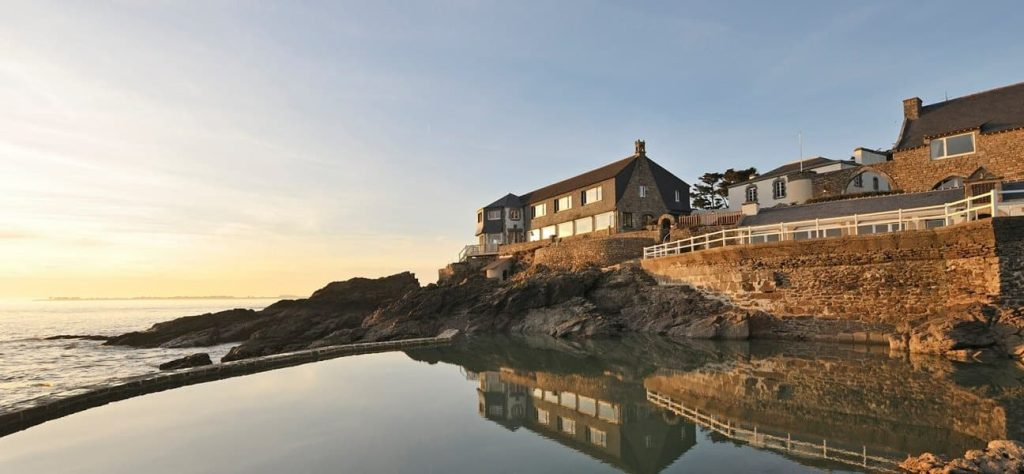 Hotel en Bretagne avec vue sur la mer