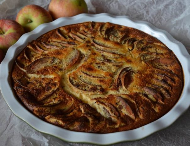 tarte pommes normande