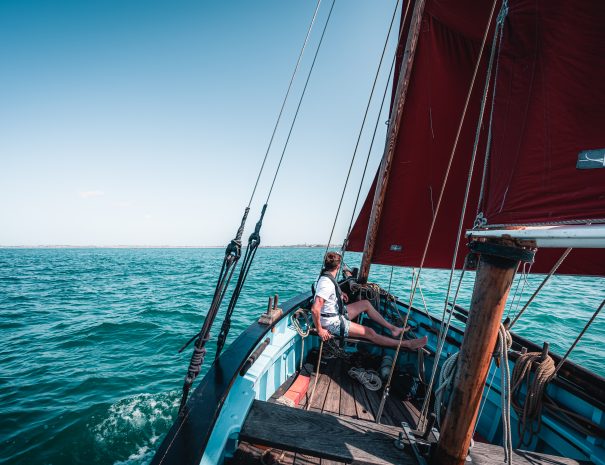 Vacances de luxe en Bretagne sur un bateau